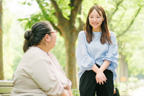 選択肢を広げ、望む生き方を支援することが嬉しいです